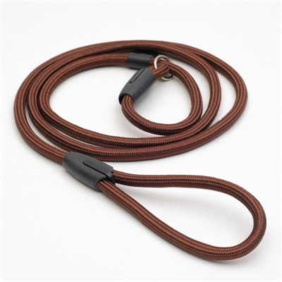 Ринговка для собак, 130×0.8 см, коричневая