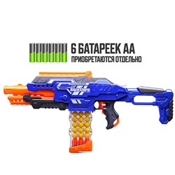 Бластер "Супер атака" с мягкими пулями, в коробке
