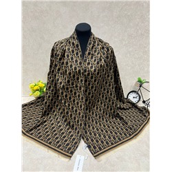 Тёплый палантин из кашемира, мультицвет