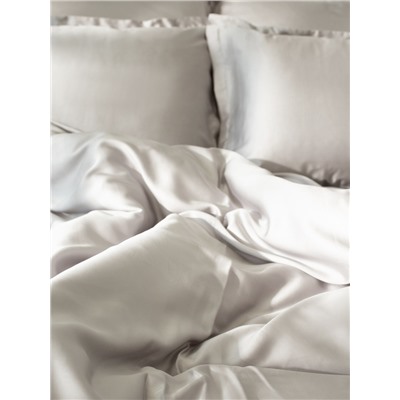 Пододеяльник 1.5-спальный SL Home, 150×220 см, светло-серый, тенсель
