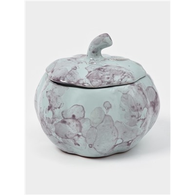 Горшок для запекания Борисовская керамика «Тыква», 600 мл, серый