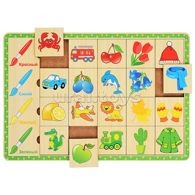 Пазл-ассоциации "Цвета"