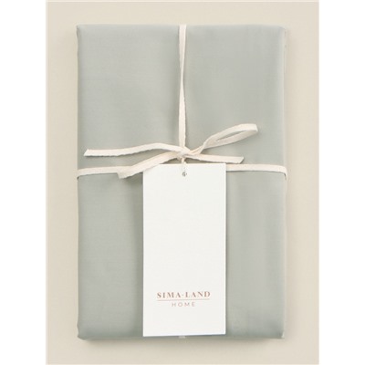 Наволочка SL Home Percale 300ТС, 50×70+3 см, оливковая, перкаль, хлопок 100%