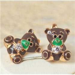 Серьги позолота H01-15278