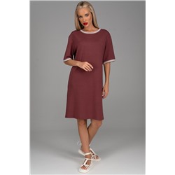 Платье Брэнда (тёмно-бордовый)