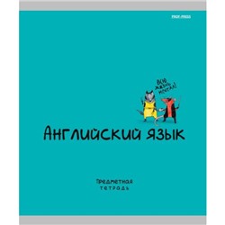 Тетрадь 48л "MINI FRIENDS" по английскому языку 48-2520 Проф-Пресс