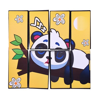 Головоломка "Панда-3" в коробке