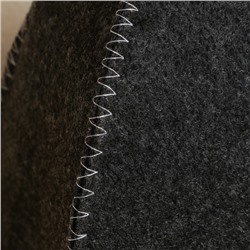 Набор шапок для бани и сауны «Классический», 4 предмета, полиэфир, тёмный/светлый, «Добропаровъ»