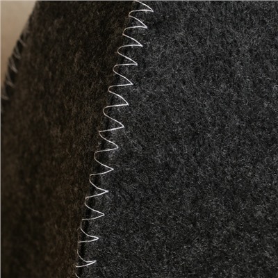 Набор шапок для бани и сауны «Классический», 4 предмета, полиэфир, тёмный/светлый, «Добропаровъ»