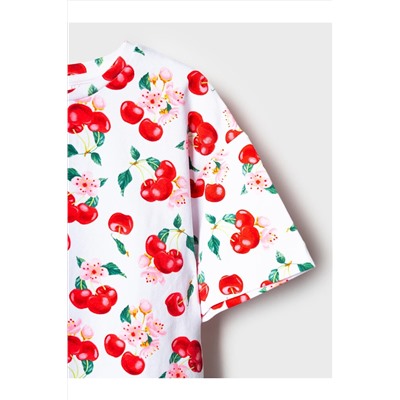 Комплект трикотажный для девочек: брюки (легинсы укороченные), фуфайка (футболка) PLAYTODAY, 1242815