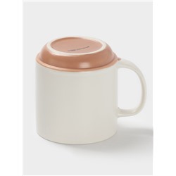 Кружка Доляна Best friend, фарфор, 420 мл, 12×9×10 см, фарфор, белая