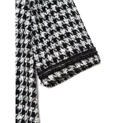 Платья CONTE LPL 1053 Платье с рисунком "клетка" и легким мерцанием люрекса