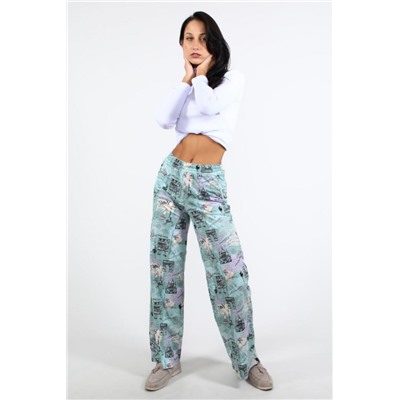 Брюки 88038 (Зеленый)