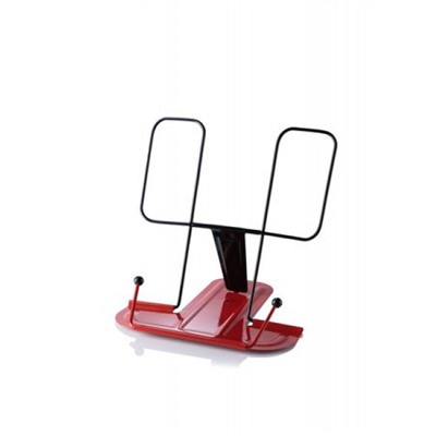 Подставка для книг металлическая красная с регулируемым наклоном 2Г-07-01К Глобус