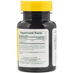 Nature's Plus, Цинк, 10 мг, 90 таблеток