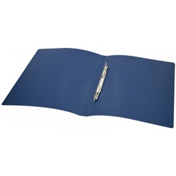 Папка скоросшиватель пластиковая непрозрачная синяя 0,5мм NC4055B inФОРМАТ