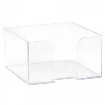 Пластбокс для бумажного блока 9х9х5 см ПЛ61 Стамм