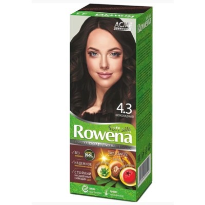 Soft Silk Стойкая крем-краска для волос тон 4.3 шоколад