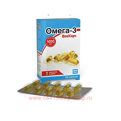 ОМЕГА-3 REALCAPS 1,4 N30 КАПС