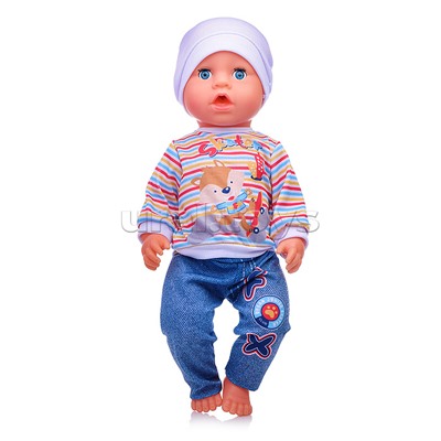 Пупс с аксессуарами "Ванечка" в коробке