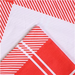 Постельное бельё 2-спальное LoveLife Square, сатин