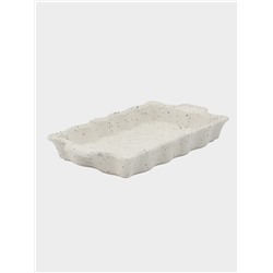 Форма для запекания Pyra, 28×16×3.5 см, керамика, белая