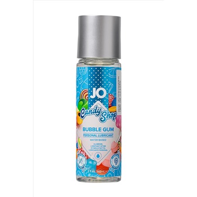Смазка на водной основе Candy Shop Bubblegum с ароматом жвачки - 60 мл.