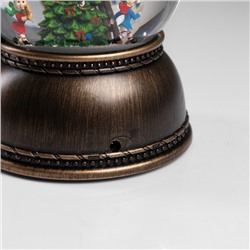 Фигура светодиодная «Сказочные гномы», 20×10.5 см, музыка, батарейки ААх3 (не в комплекте), USB, свечение тёплое белое