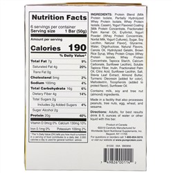 Pure Protein, Батончик с лимонным кексом, 6 шт., 50 г (1,76 унции) каждый