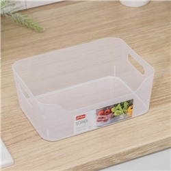 Корзина для хранения Scandi, 3,1 л, 24×17×9 см, прозрачная