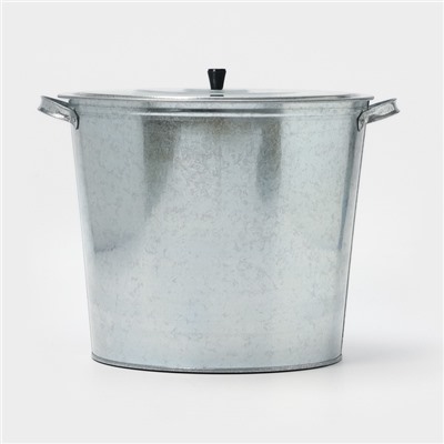 УЦЕНКА Бак для белья 32 л, оцинкованный, без решетки