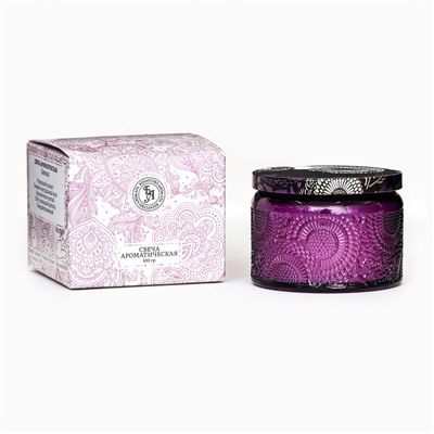 Свеча ароматическая в банке San black fruits, 5×7 см, ежевика