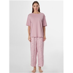 КОМПЛЕКТ ЖЕНСКИЙ (ФУТБОЛКА, БРИДЖИ) 592541