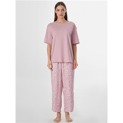 КОМПЛЕКТ ЖЕНСКИЙ (ФУТБОЛКА, БРИДЖИ) 592541