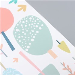 Наклейка интерьерная цветная «Деревья», 40×60 см