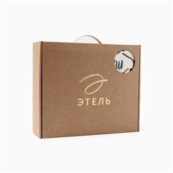 Плед с рукавами «Этель. Ветви», 150×200 см, корал-флис 220 г/м²