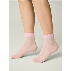 CONTE Тонкие носки с ажурным геометрическим рисунком JULIA