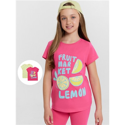 ФУТБОЛКА ДЛЯ ДЕВОЧЕК 2ШТ. 117892-2