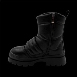 Сапоги на меху GW16-1 черные