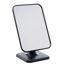 Dewal Зеркало «Настольное» MR-416 прямоугольное, пластик, чёрное, одностороннее, 15,3 х 20 см 24568