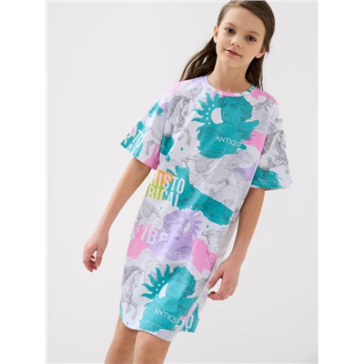 Платье трикотажное для девочек