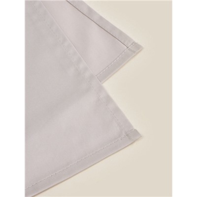 Простыня 1.5-спальная SL Home Steel, 160×235 см, сатин 300ТС, хлопок 100%