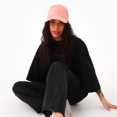 Кепка женская No risk, розовая, р-р 56