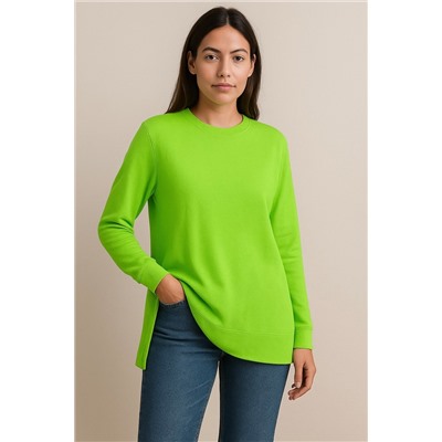 Женская худи с разрезами по бокам 007