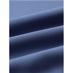 Простыня на резинке 1.5-спальная SL Home, 140×200+30 см, синяя, модал