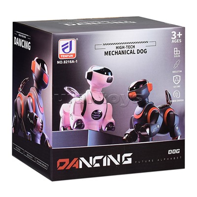 Собака "Зажигательный танец" в коробке