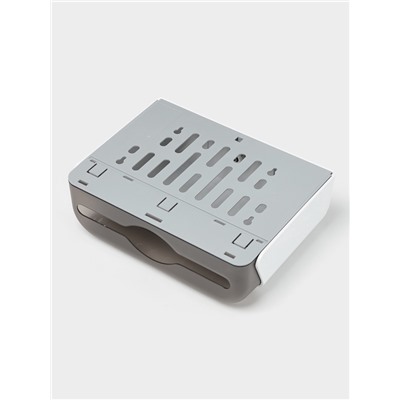 Диспенсер для бумажных полотенец в листах SAVANNA, пластик, белый