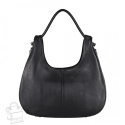 Сумка женская кожаная 6087Q black Polina&Eiterou