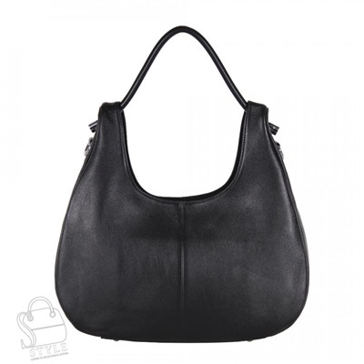 Сумка женская кожаная 6087Q black Polina&Eiterou