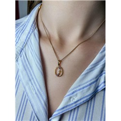 Подвеска из золочёного серебра с нат. аметистом и нат. гранатом - Овен 925 пробы П-2424зс4010405